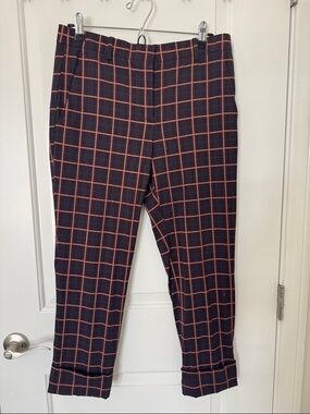 Theory Women’s Plaid Pants
